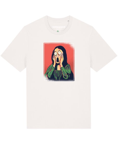 watapparel T-Shirt Unisex Mona Lisa Scream von watapparel