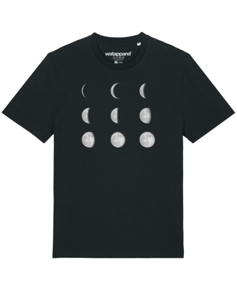 watapparel T-Shirt Unisex Moonphases von watapparel