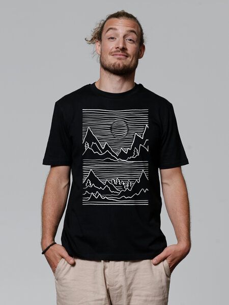 watapparel T-Shirt Unisex Mountains von watapparel