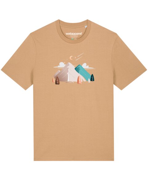 watapparel T-Shirt Unisex Night & Clouds von watapparel