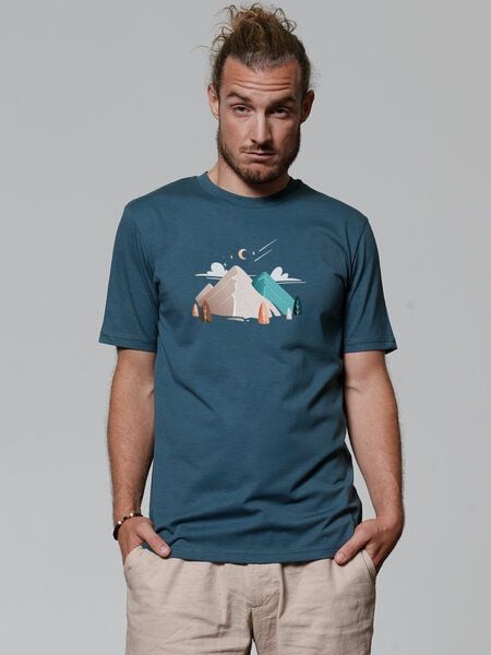 watapparel T-Shirt Unisex Night & Clouds von watapparel