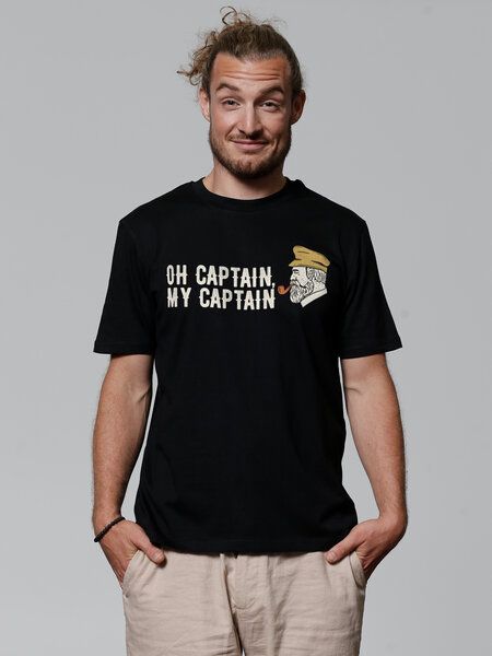 watapparel T-Shirt Unisex Oh captain my captain von watapparel