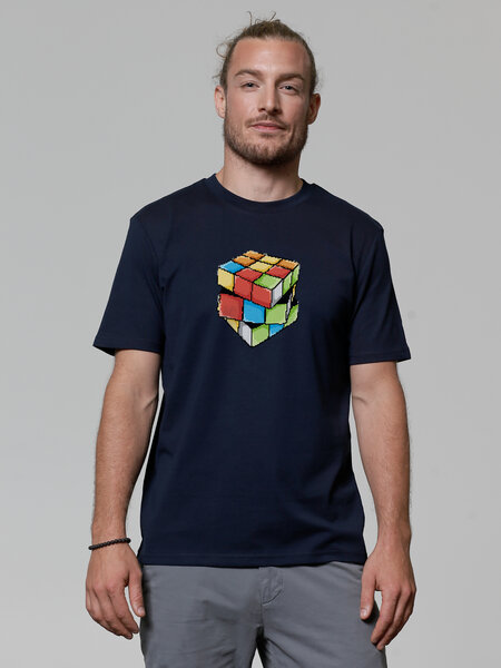 watapparel T-Shirt Unisex Pixel Zauberwürfel von watapparel