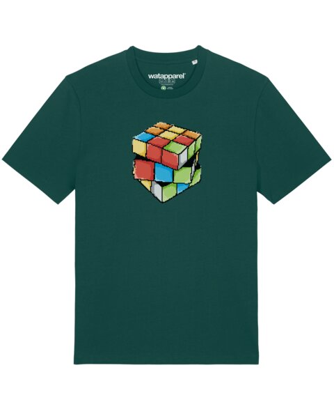 watapparel T-Shirt Unisex Pixel Zauberwürfel von watapparel