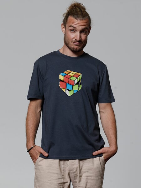 watapparel T-Shirt Unisex Pixel Zauberwürfel von watapparel