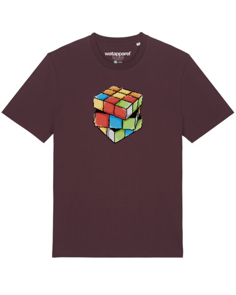 watapparel T-Shirt Unisex Pixel Zauberwürfel von watapparel