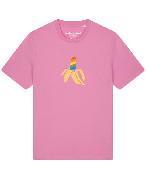 watapparel T-Shirt Unisex Rainbow Banana von watapparel
