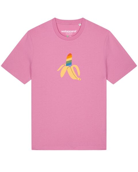 watapparel T-Shirt Unisex Rainbow Banana von watapparel