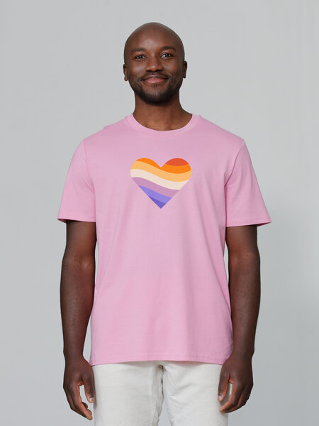 watapparel T-Shirt Unisex Rainbow Heart von watapparel