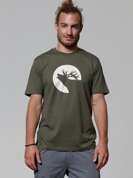 watapparel T-Shirt Röhrender Hirsch von watapparel