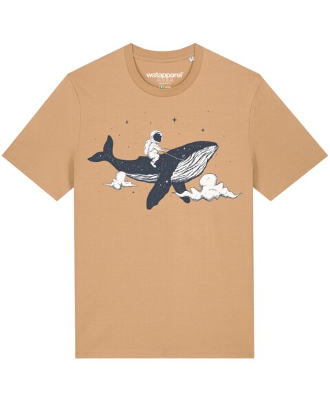 watapparel T-Shirt Unisex Spacewhale von watapparel