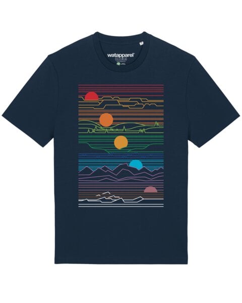 watapparel T-Shirt Unisex Sun And Moon von watapparel