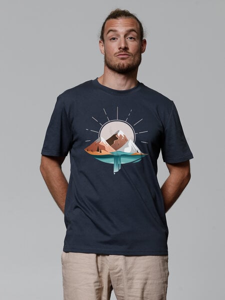 watapparel T-Shirt Unisex Sunrise & Lake von watapparel