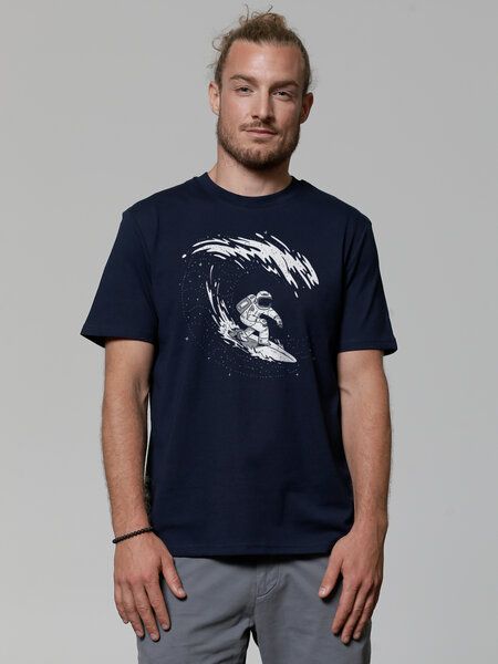 watapparel T-Shirt Unisex Surfing Spaceman von watapparel