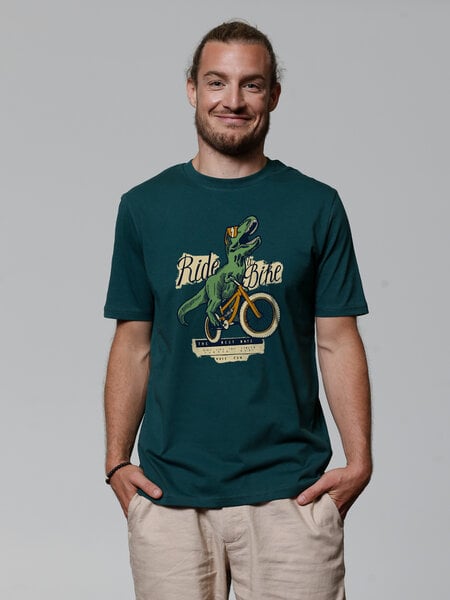 watapparel T-Shirt Unisex T-Rex Fahrrad von watapparel