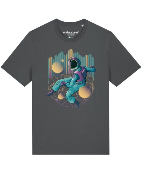 watapparel T-Shirt Unisex Techno Astronaut von watapparel