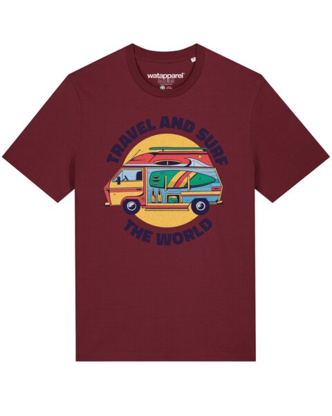 watapparel T-Shirt Unisex Travel and surf von watapparel