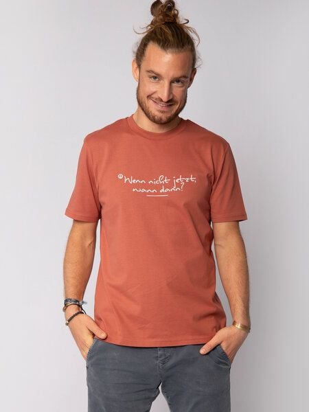 watapparel T-Shirt Unisex Wenn nicht jetzt wann dann von watapparel