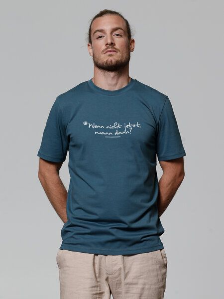 watapparel T-Shirt Unisex Wenn nicht jetzt wann dann von watapparel