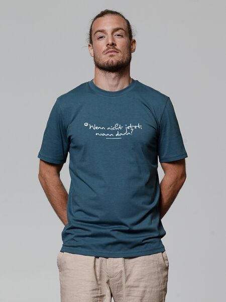 watapparel T-Shirt Unisex Wenn nicht jetzt wann dann von watapparel