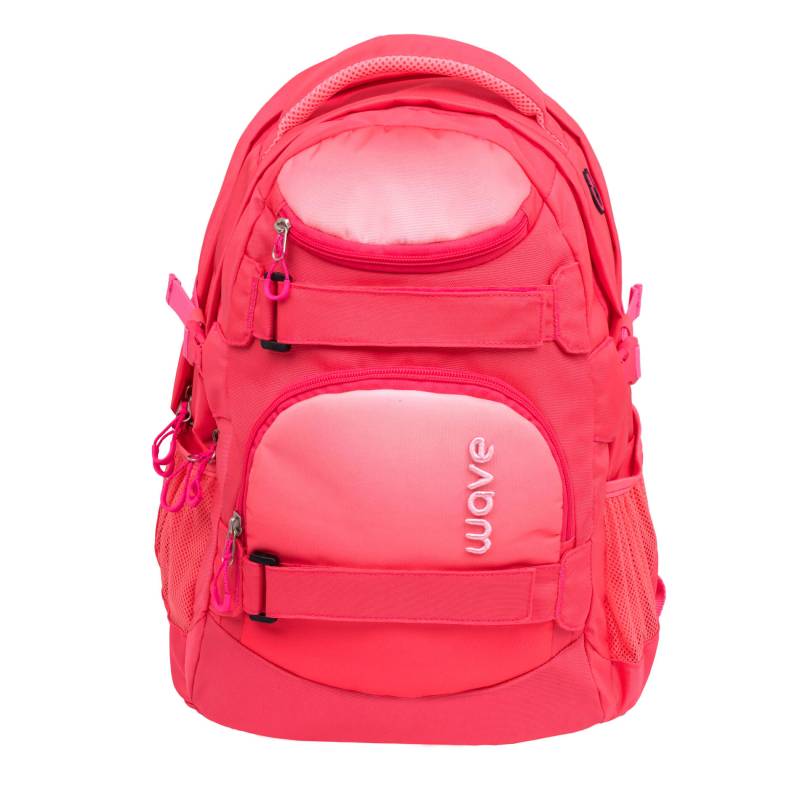 wave - Wave Wave Infinity Schulrucksack Set 2 tlg. - Ombre Coral Paradise Koffer24 von wave