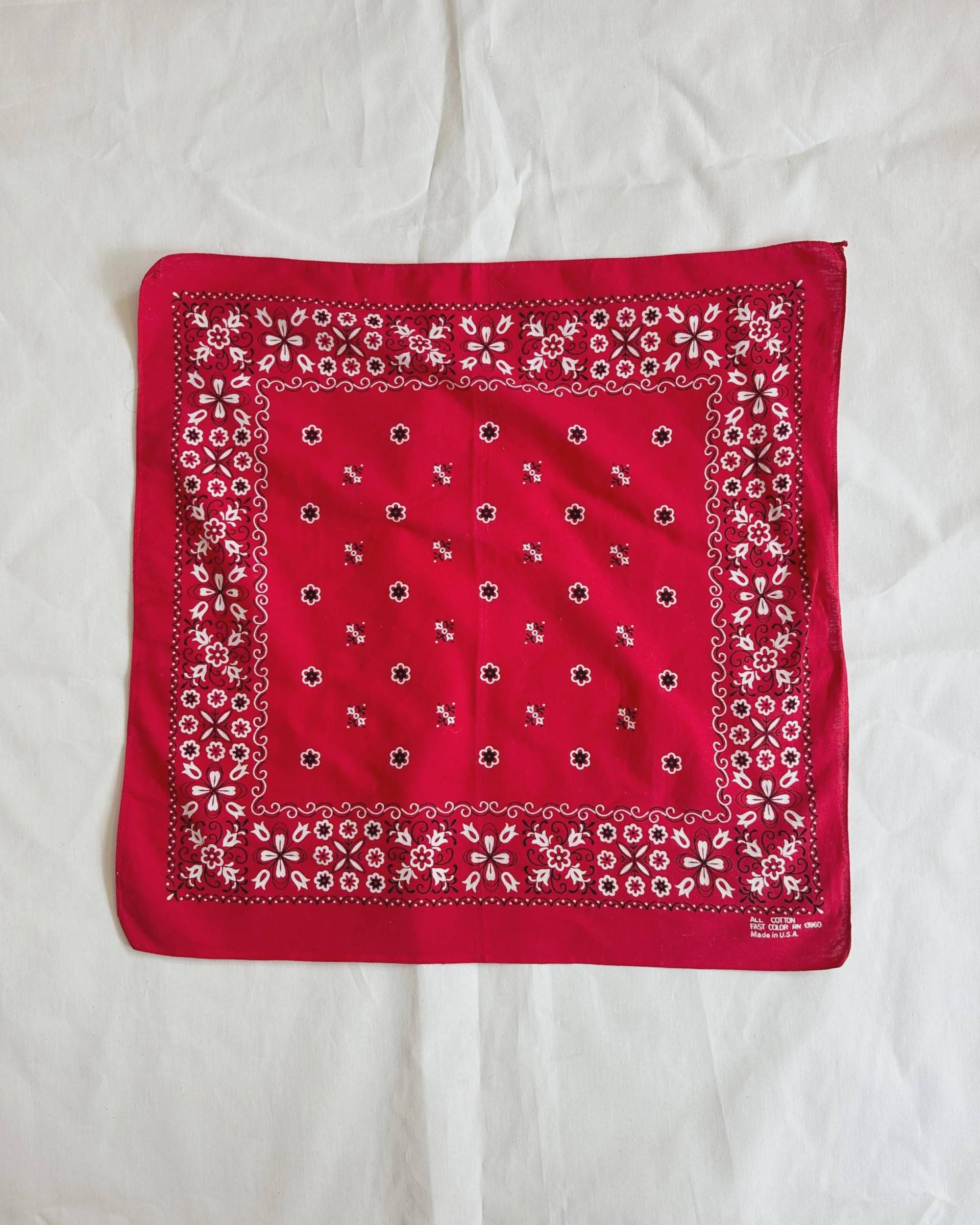 1960Er Jahre Bandana Aus Baumwolle von waywardcollection