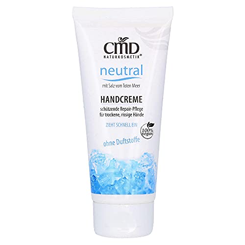 CMD Neutral Handcreme mit Salz vom Toten Meer 50 ml bio vegan Naturkosmetik von CMD Naturkosmetik