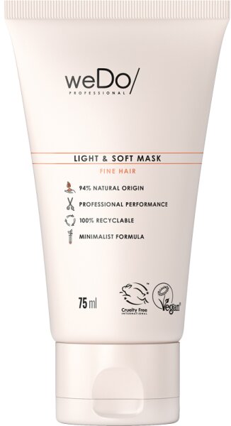 weDo/ Professional Light & Soft Mask 75 ml weDo/ Professional Light & Soft Mask 75 ml von weDo/ Professional