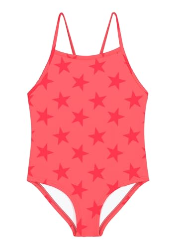 weVSwe Einteiler Ärmellose Badeanzug Mädchen Bademode Kinder Schwimmanzug Orange Stern Kinder Rashguard 2 Jahre von weVSwe