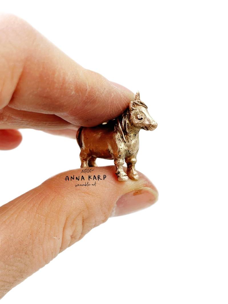 Zauberhafter Einhorn Anhänger in Bronze - Perfektes Geschenk Für Sie Magical Unicorn Schmuckstück Von Anna Karp Auch 925 Silber Erhältlich von wearableArtAK