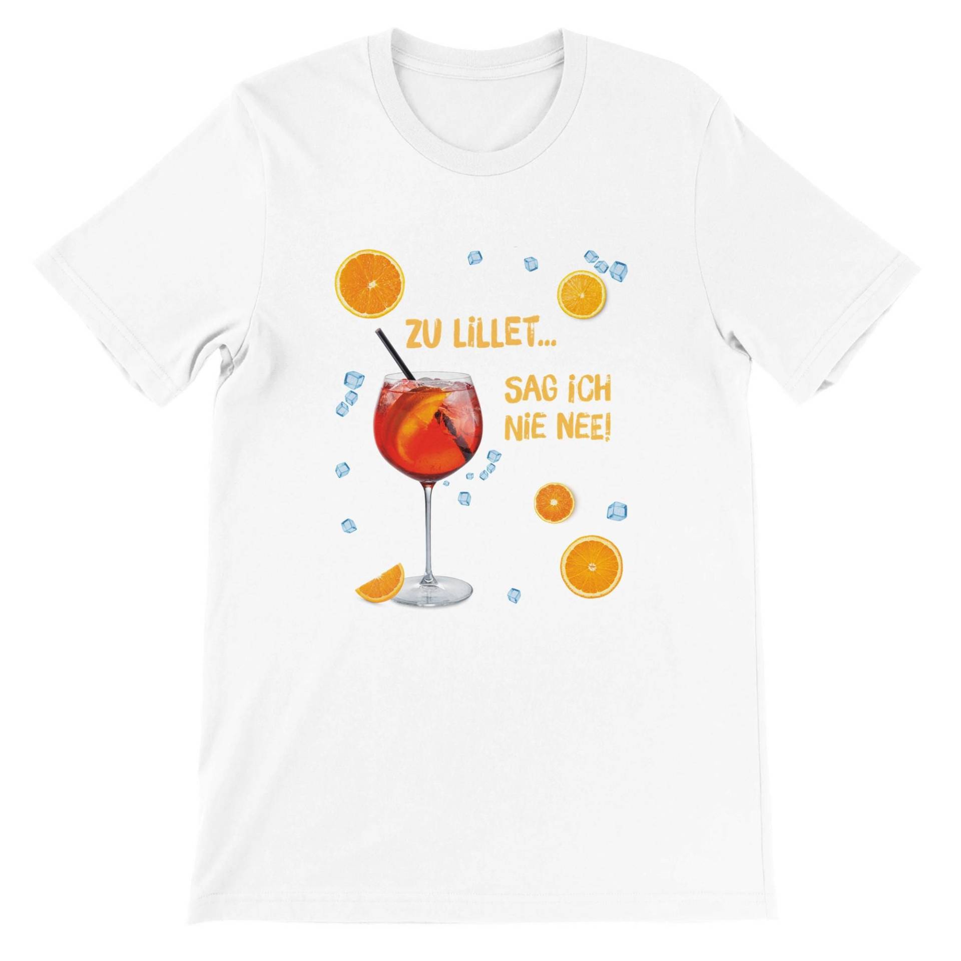 Zu Lillet Sag Ich Nie Nee T-Shirt | Lustiges Spruchshirt Damen & Herren Party, Sommer, Geschenkidee, Cocktail Shirt Zu Lillet Sag Ich Nie Nee T-Shirt | Lustiges Spruchshirt Damen & Herren Party, Sommer, Geschenkidee, Cocktail Shirt von wearlinear