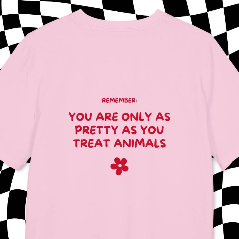 Vegan Shirt | Tshirt T Statement Damen Herren Print Kleidung Demonstration Veganer von wearyourprintciple