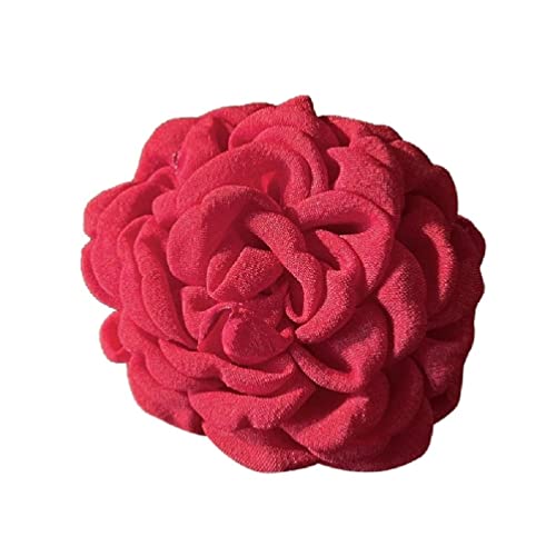 Romantischer Stil Pfingstrosen Blumenform Haarklammer Sommer Haar Accessoires Für Frauen Hoher Pferdeschwanz Party Rutschfeste Haarnadeln Große Haarklammer Clip Für Frauen Dickes Haar von wecmkah