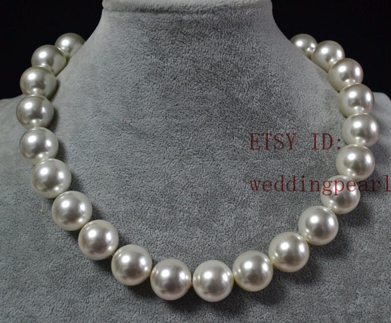 Größere 16 Mm Perlmuttketten von weddingpearl