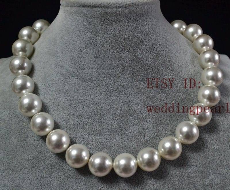 Größere 16 Mm Perlmuttketten von weddingpearl