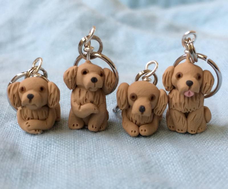 Golden Retriever Maschenmarkierer | 4Er Set von weeones