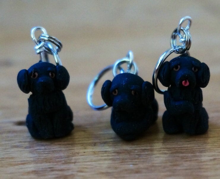 Neufundland Maschenmarkierer | 4Er Set von weeones