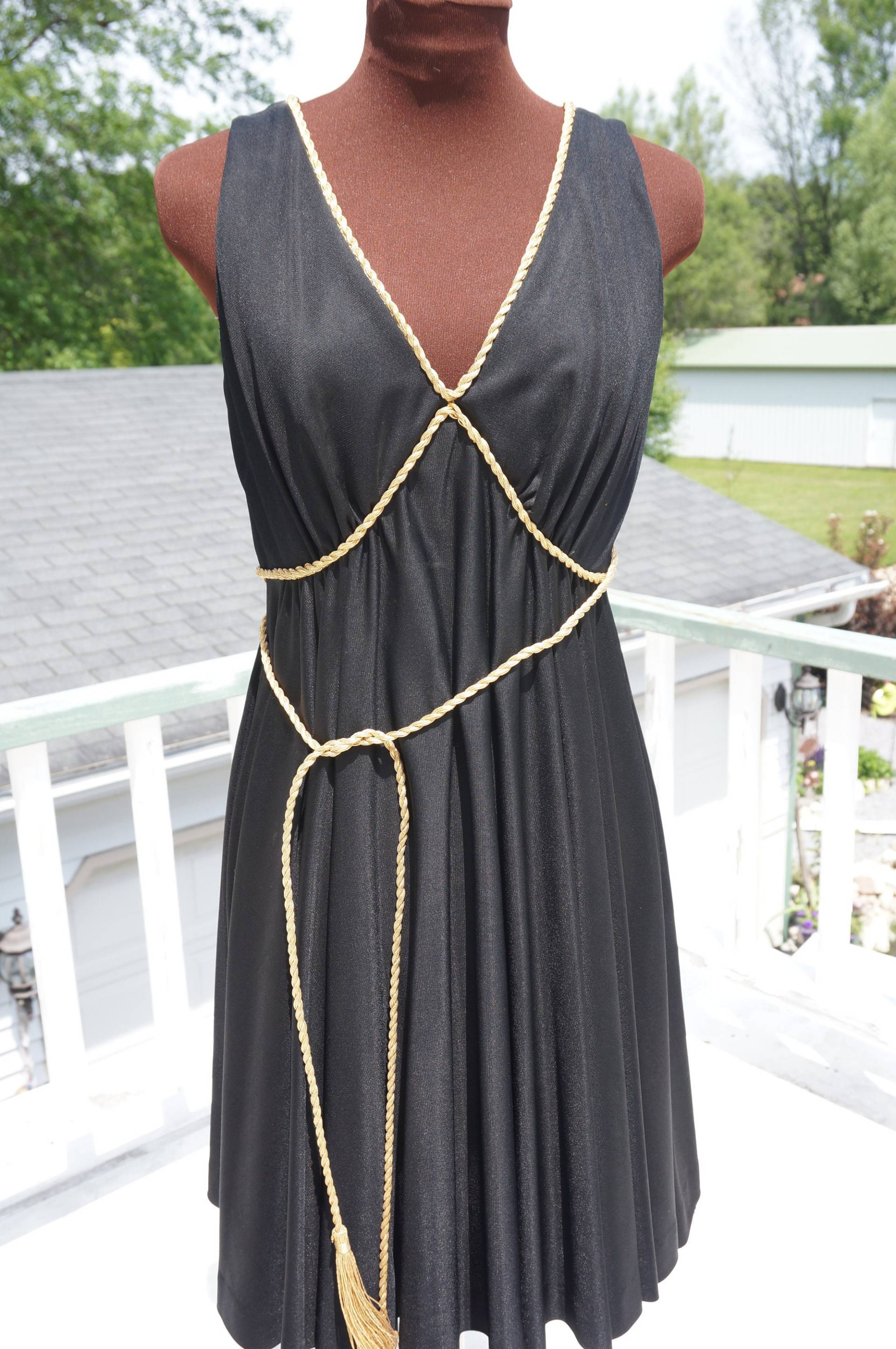 Vintage 60Er Jahre Rockabilly Swing Kleid Schwarz/Gold-Sz-Medium Vintage 60Er Jahre Rockabilly Swing Kleid Schwarz/Gold-Sz-Medium von weewitchNfurrow