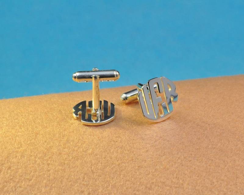 Hochzeit Manschettenknöpfe Graviert Personalisierte Geschenke Für Den Bräutigam Mit Logo & Symbol Designs | Einzigartiges Zeremonie Zubehör von weimeiOrnaments