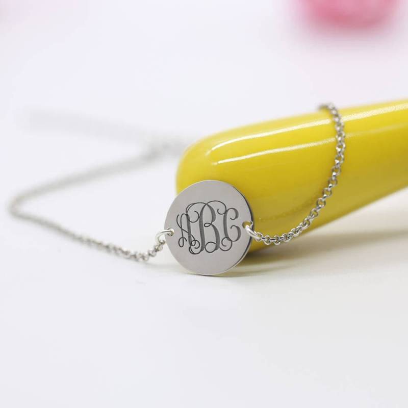 Personalisiertes Monogramm Armband, Initialen Personalisierter Schmuck, Weihnachtsgeschenk Personalisiertes Monogramm Armband, Initialen Personalisierter Schmuck, Weihnachtsgeschenk von weimeiOrnaments