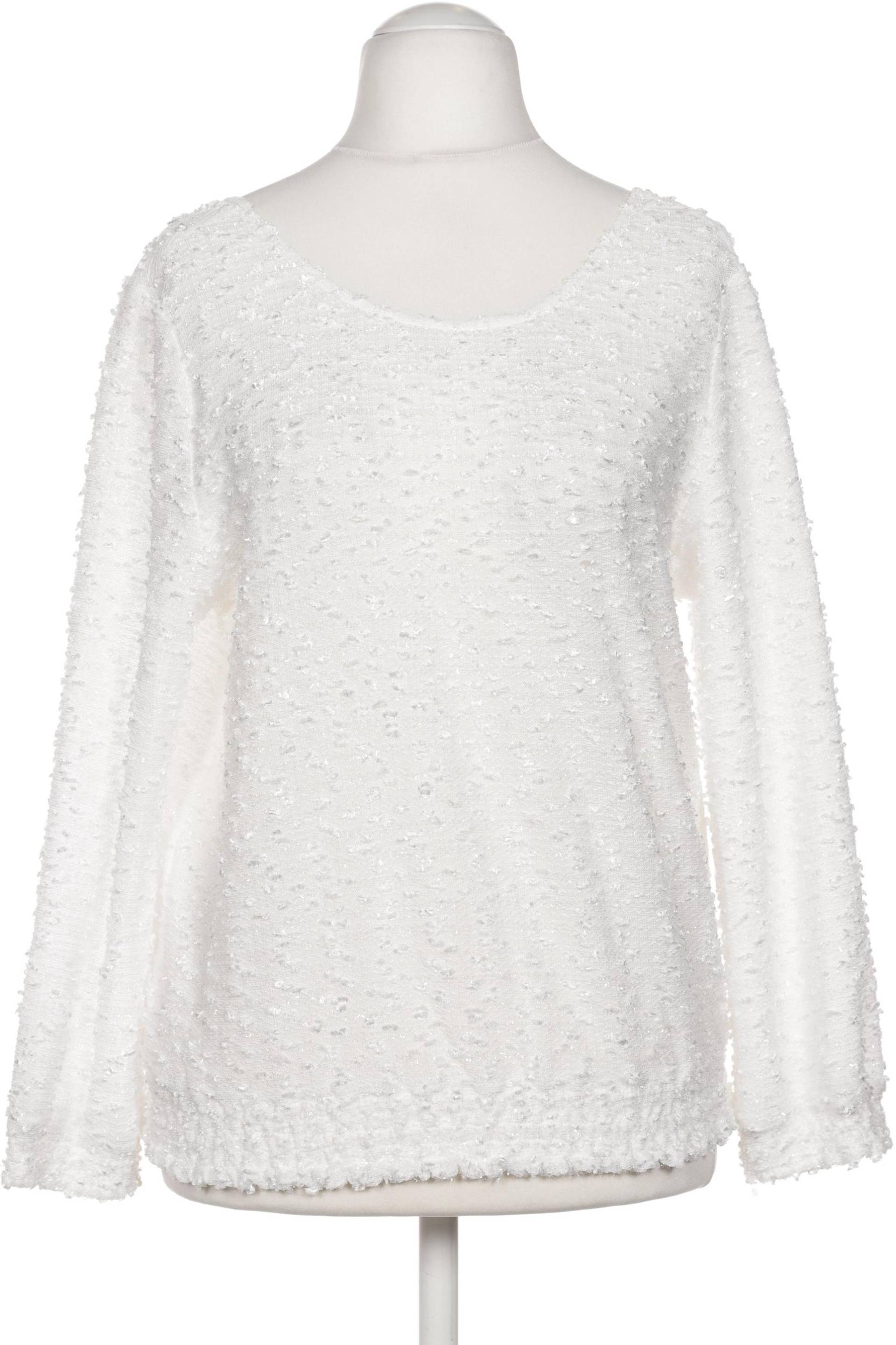 weise Damen Pullover, weiß von weise