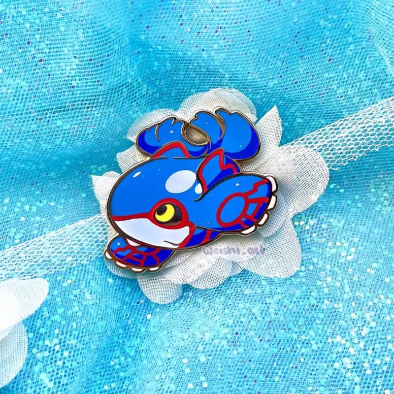 Kyogre Shiny Enamel Pin von weishiart