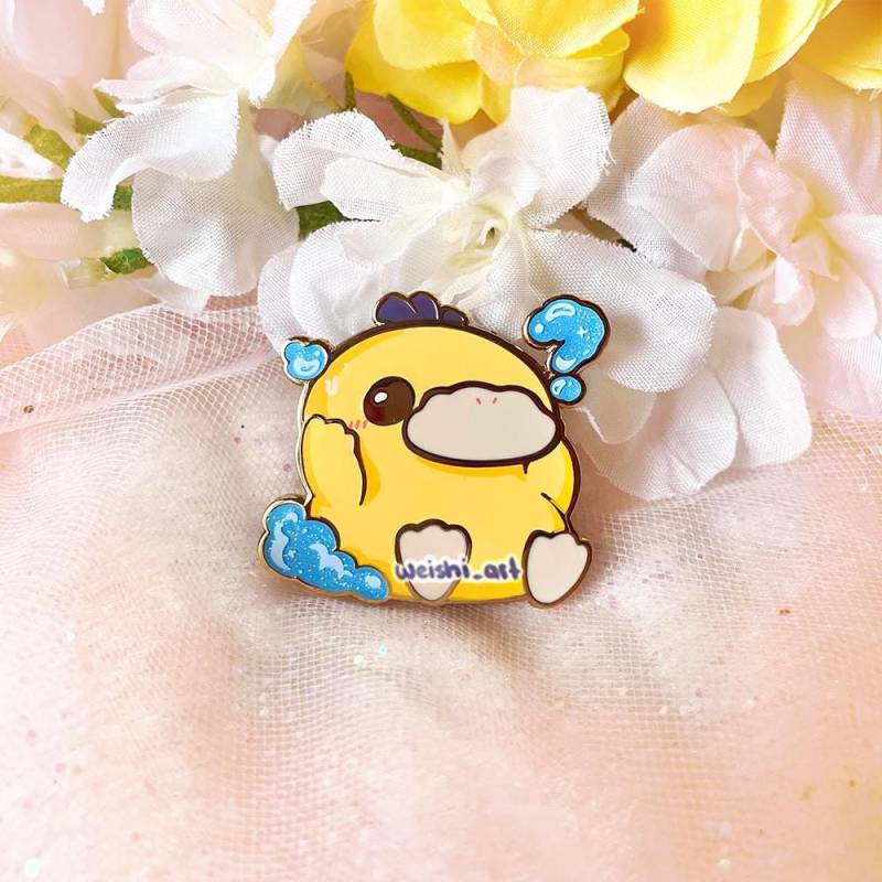 Psyduck Enamel Pin von weishiart