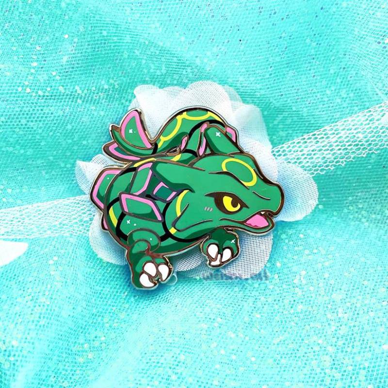 Rayquaza Shiny Enamel Pin von weishiart