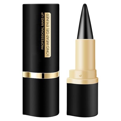 Eyeliner Wasserfest, Matte Schnell Trocknender Eyeliner Stift Gel, Langanhaltend Pigmentiert Lidschatten Eyeliner Stift Gel, Wasserfester Lidschatten Für Gothic Augen Make Up von WEITING