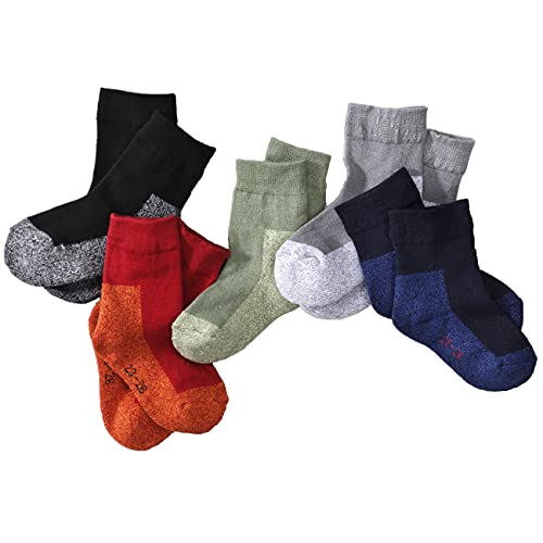 wellyou Baby und Kinder Snap-Socken 5er Set, Moulineé von wellyou