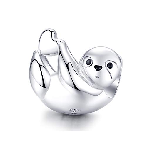 Faultier Geschenke Sterling Silber Faultier Charms passen Pandora Charms Armband Schmuck Geschenke für Frauen Mädchen Mutter Frau, Sterling Silber, Sterling Silber Faultier Geschenke Sterling Silber Faultier Charms passen Pandora Charms Armband Schmuck Geschenke für Frauen Mädchen Mutter Frau, Sterling Silber, Sterling Silber von wenyin