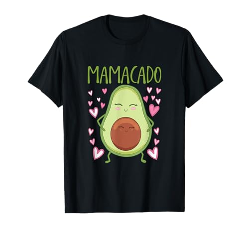 Mamacado werdende Mama 2025 Babyparty bald Mama 2025 T-Shirt Mamacado werdende Mama 2025 Babyparty bald Mama 2025 T-Shirt von werdende Mama 2025 Geschenk Vorhersage Baby