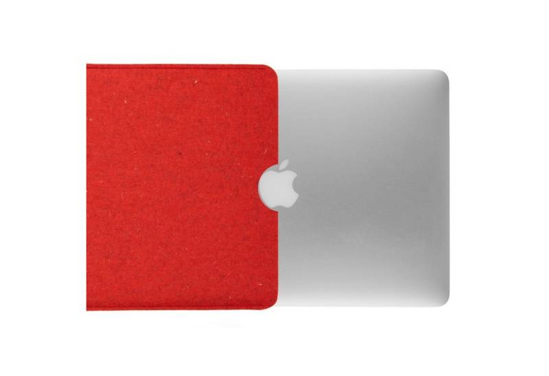 CoverKingz Laptoptasche Hülle für Apple MacBook Pro 14" Zoll Handmade Schutz Tasche Filz Case, 100% Schurwolle, Made in Germany von CoverKingz