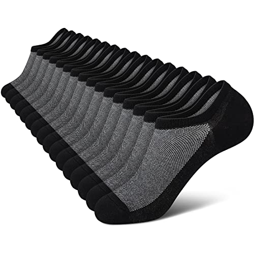 No Show Herren Socken, niedrig geschnittene Knöchelsocke, Herren kurze Socken, lässige Baumwollsocken, Farbmix 003 (8 Paar/16 Stück), 44.5-47 EU von wernies